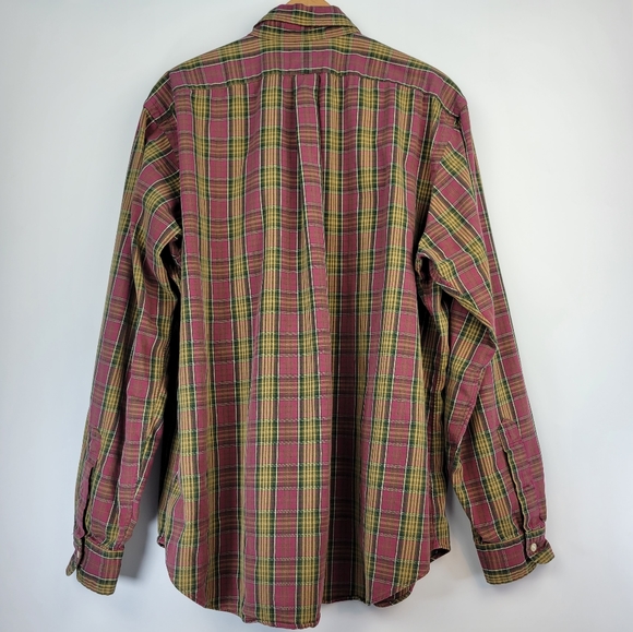 Ralph Lauren Mens Shirt Size XL Plaid Button Down - Picture 3 of 11